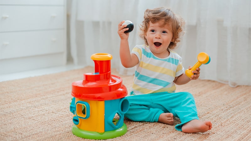اسباب بازی برای کودک 2 ساله
