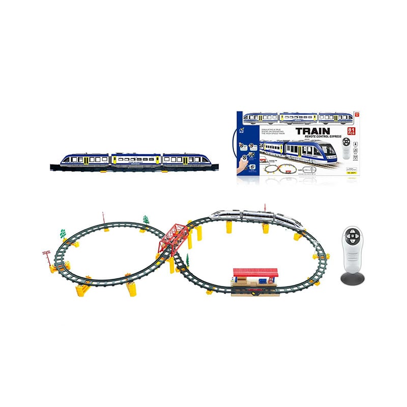 قطار کنترلی 81 تکه Remote control express - فروشگاه اینترنتی دنیای ...