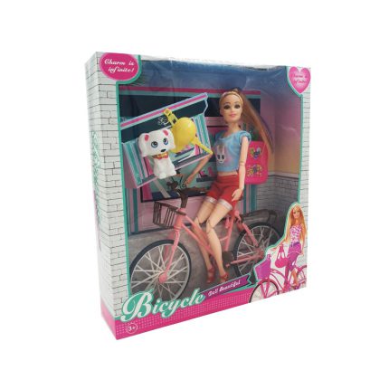 عروسک باربی دوچرخه سوار