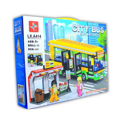 ساختنی لگو اتوبوس شهری برند LX.A414