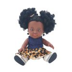 عروسک دختر آفریقایی موفرفری